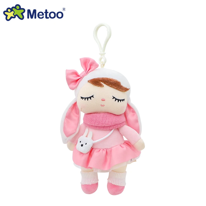 

Stuffed custom plush doll maker Metoo original Angela custom soft plush promotional keychain bunny plush