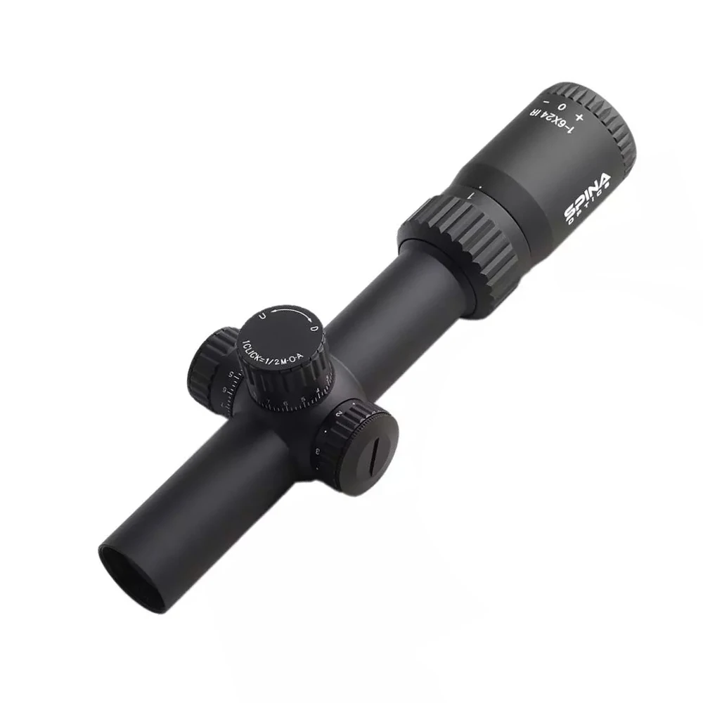 

Spina optics Tactical Optic Sight Red Dot Illuminated Riflescope BM WA 1-6X24 IR for Hunting Rifle Scope