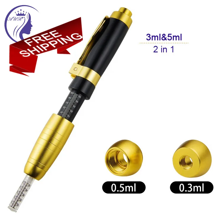 

Auro Secret gold Anti Wrinkle Hyaluronic Acid Pen High Pressure Gun Needle Free Meso gun Hyaluronpen