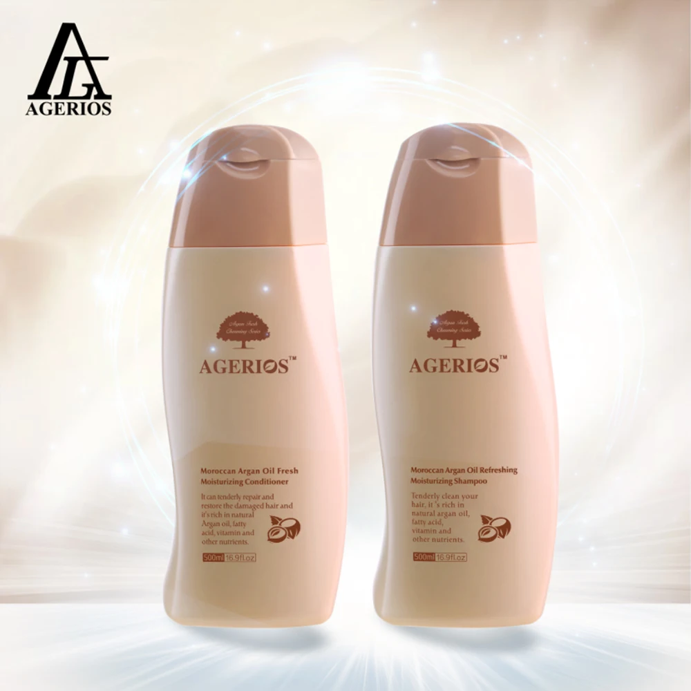 

Private Label Welcomed Hair Shampoo And Conditioner Set Pure Organic Sulphate Free Moroccan Argan Oil Shampoo