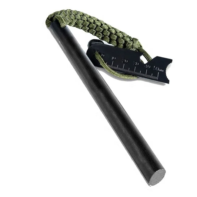 

Emergency Waterproof Survival Fire Starter 5 Inch Camping Magnesium Fire Starter