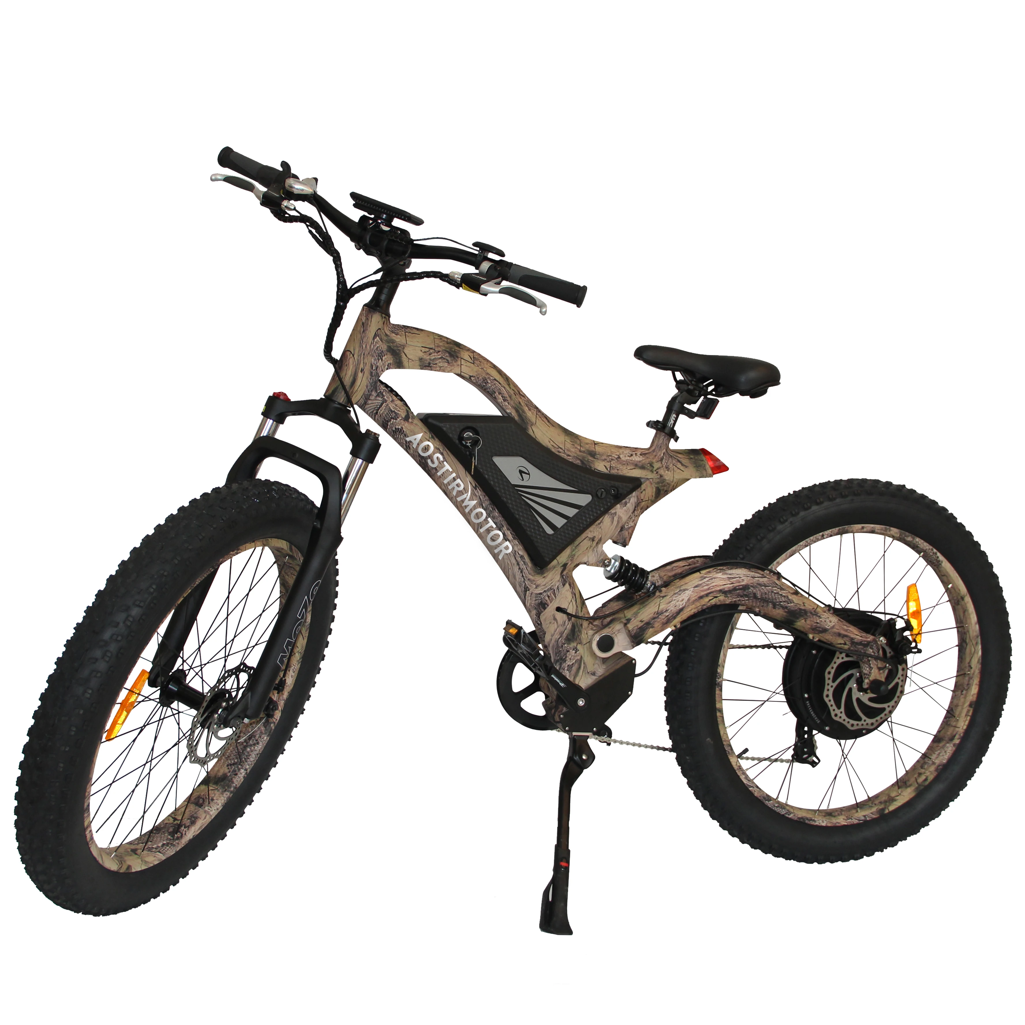

Cheap 26 Inches Fat Tire 48 Volt 1500 Watt Mountain Electric Bicycle Ebike FOR Hunting