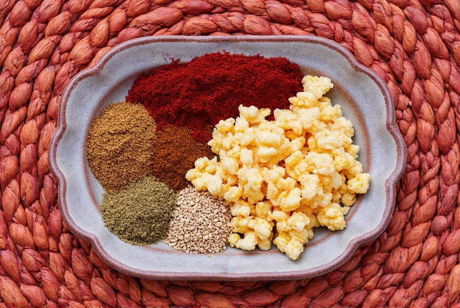 Map showing spice trade routes influencing Mexican cuisine