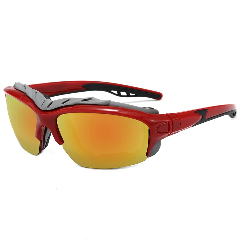 

High Quality Polarized Cycling Sports Sunglasses Bicycle Cycling Glasses Outdoor Sports Glasses, Multicolor