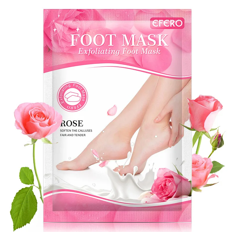 

EFERO High quality feet treatment sock hydro exfoliation peeling footmask sheet exfoliating peel care foot mask