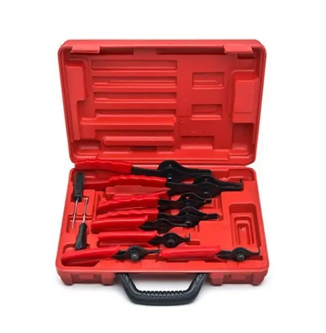 New Snap Ring Plier Set 11pc Mechanic PRO Circlips W/case Car Truck Motorcycle by Night Plaza 