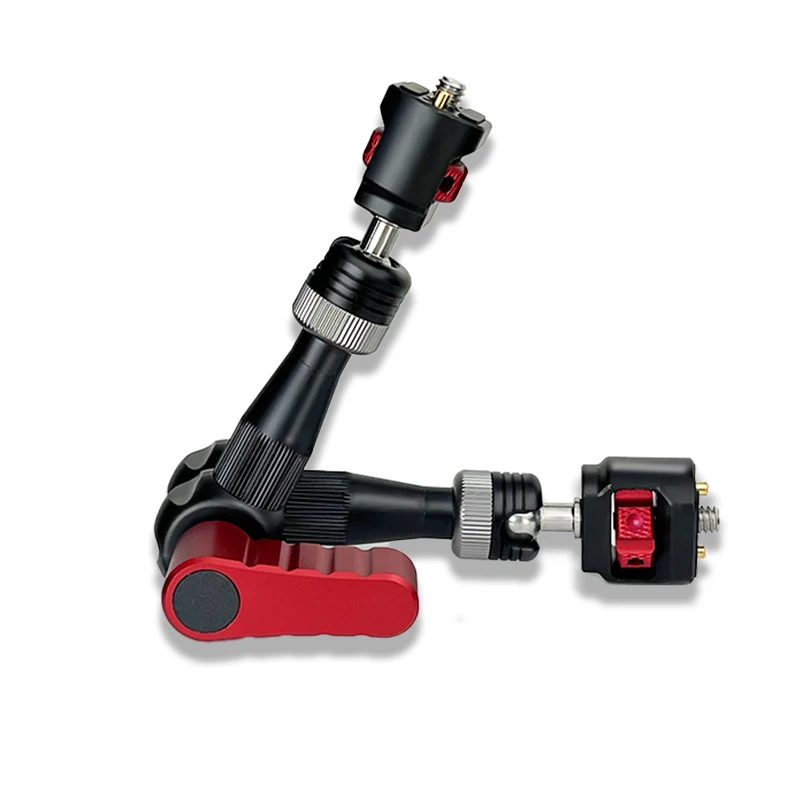 

7 Inch Adjustable Articulating Magic Arm Mount with Both 1/4" Thread Screw with Locating Spin for DSLR Cameras Smartphone