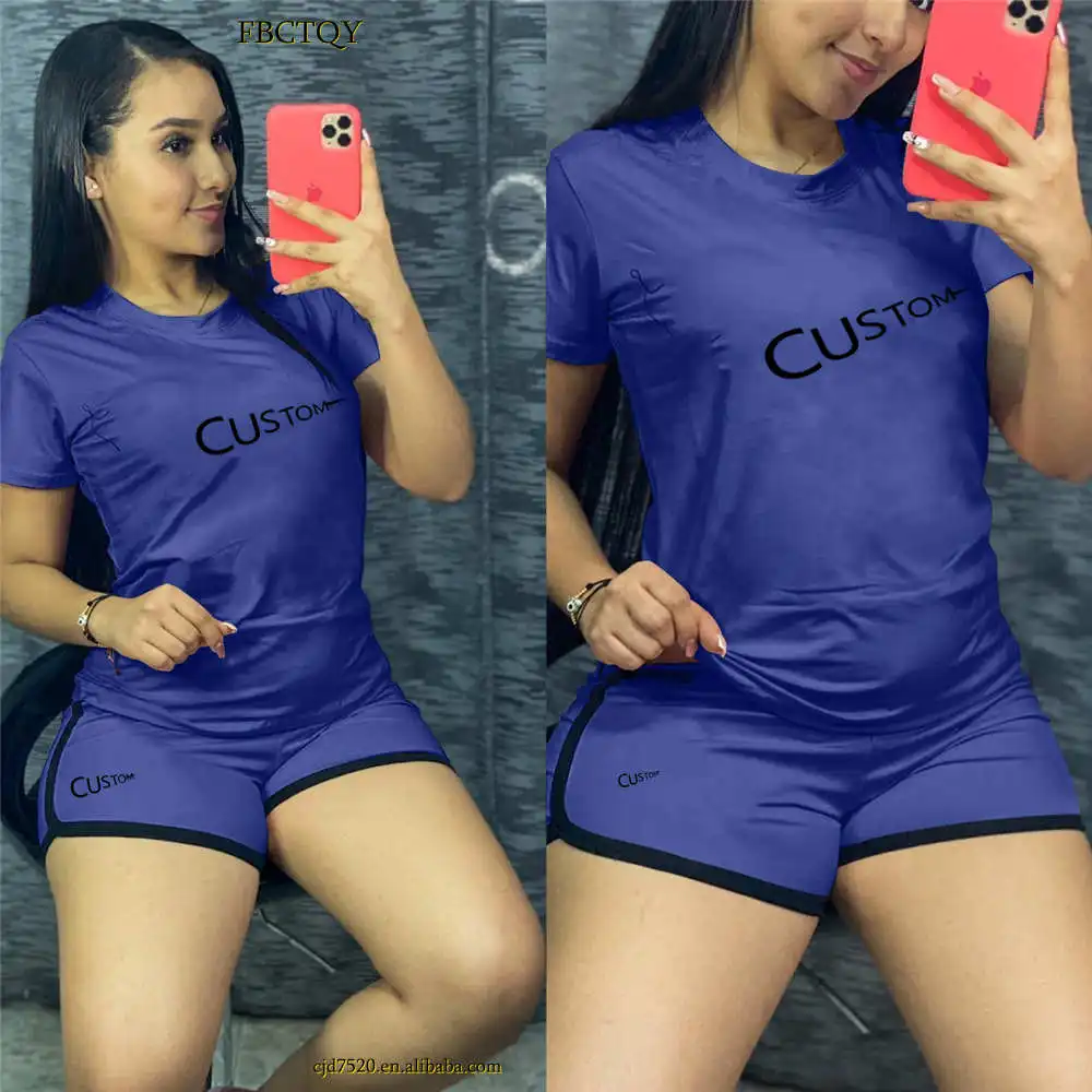 

New product ideas 2022 sport sports wear for women lounge wear two piece short set wholesale