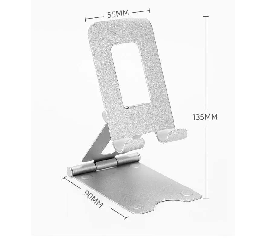 

Retail office desktop bedside round base aluminum metal phone dock bracket support holder android tablet with stand