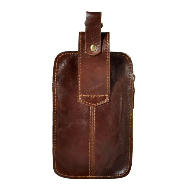 

2021 Vintage Hot Selling Fanny Pack Leather Waist Belt Bag For Men