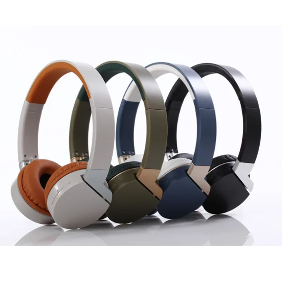

Foldable Wireless Headphones Stereo Sport Earphone with Microphone Headset Handsfree MP3 Player, As the picture showed