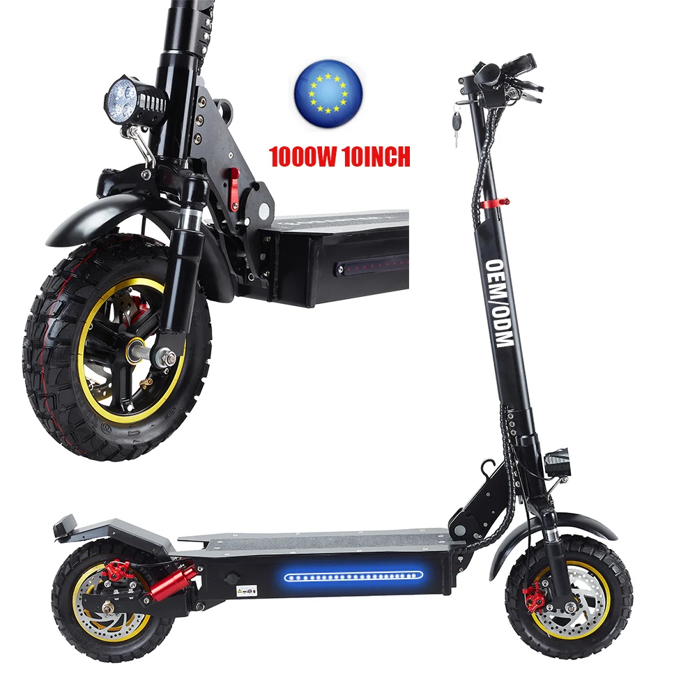 

INXING EU trotinette electrique electric scooter motorcycle electric adult escooter kick scooters, Black/oem