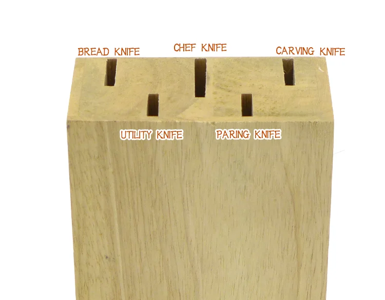 Ventilated and Clean Rubber Wood and  Pine  Wood 5pcs Set Wooden Block