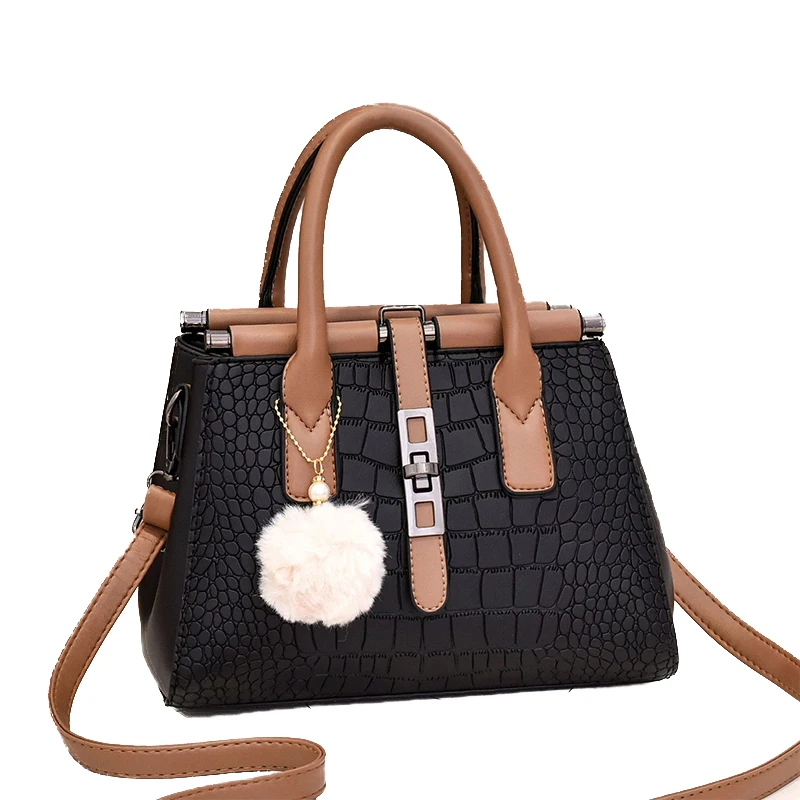 

PU Leather Shoulder Handbag Women's Bag 2021 Fashion Women's Bag, Picture color