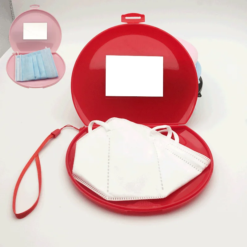 

actory Directly Anti Bacterial PP material Facemask Storage Case Masks Case/Box