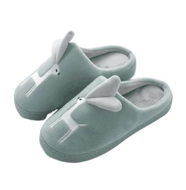 

Winter fashion cute cartoon cutie cutie slippers home indoor warm non-slip slippers women, Pink/grey/light pink/green/coffee
