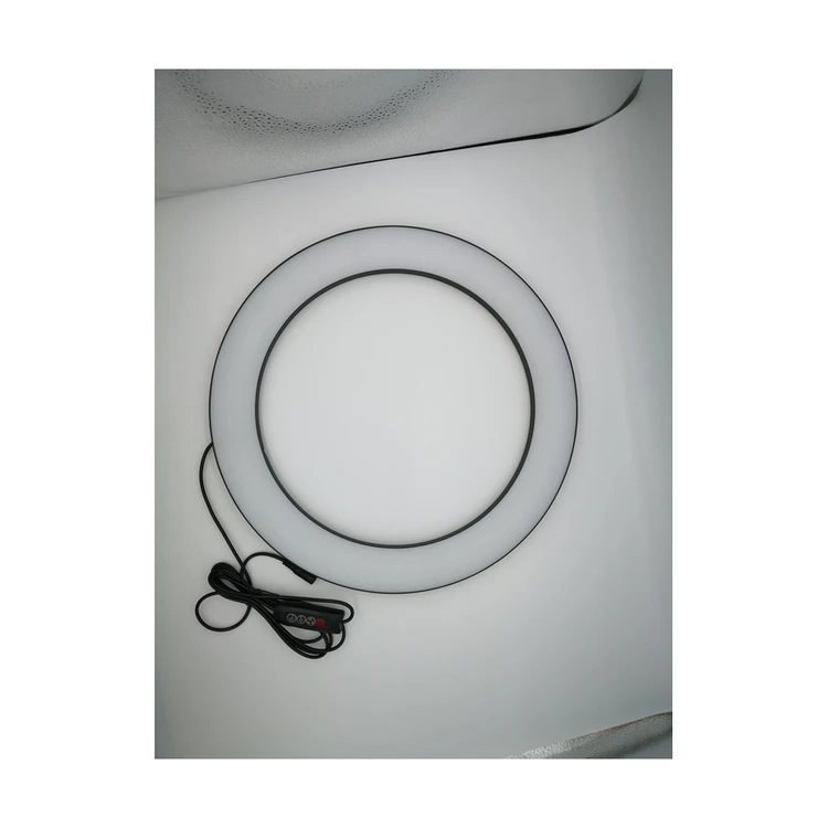 

High quality rgb led soft ring light video live light Photographic Lighting Selfie Fill ring lamp for Photo Camera