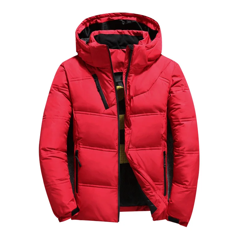 

gesenda OEM Gesenda 2021 new fashion mens all over print down puffer jacket winter warm hooded jackets for man