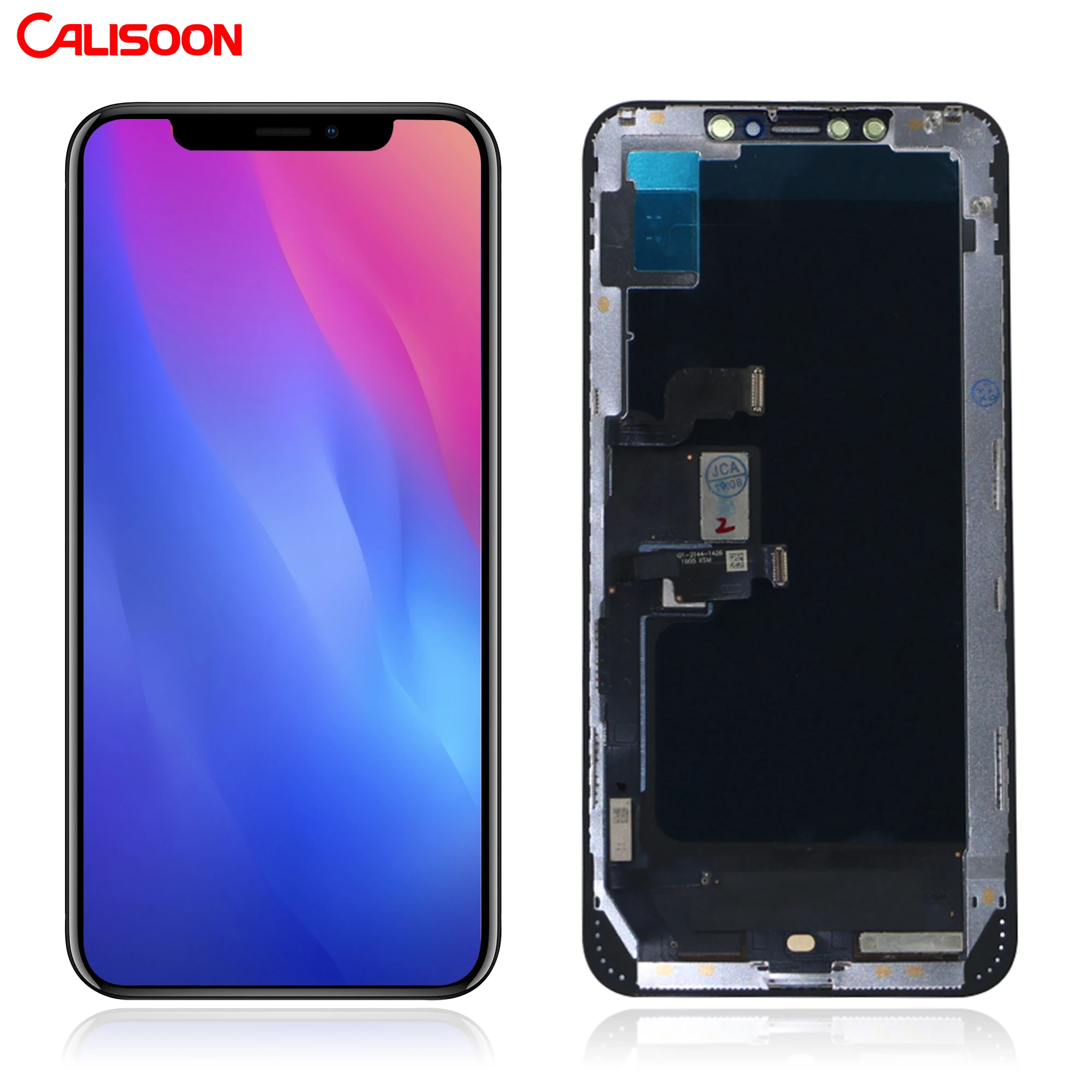 

calisoon OLED repair parts For IPhone XS MAX, Black