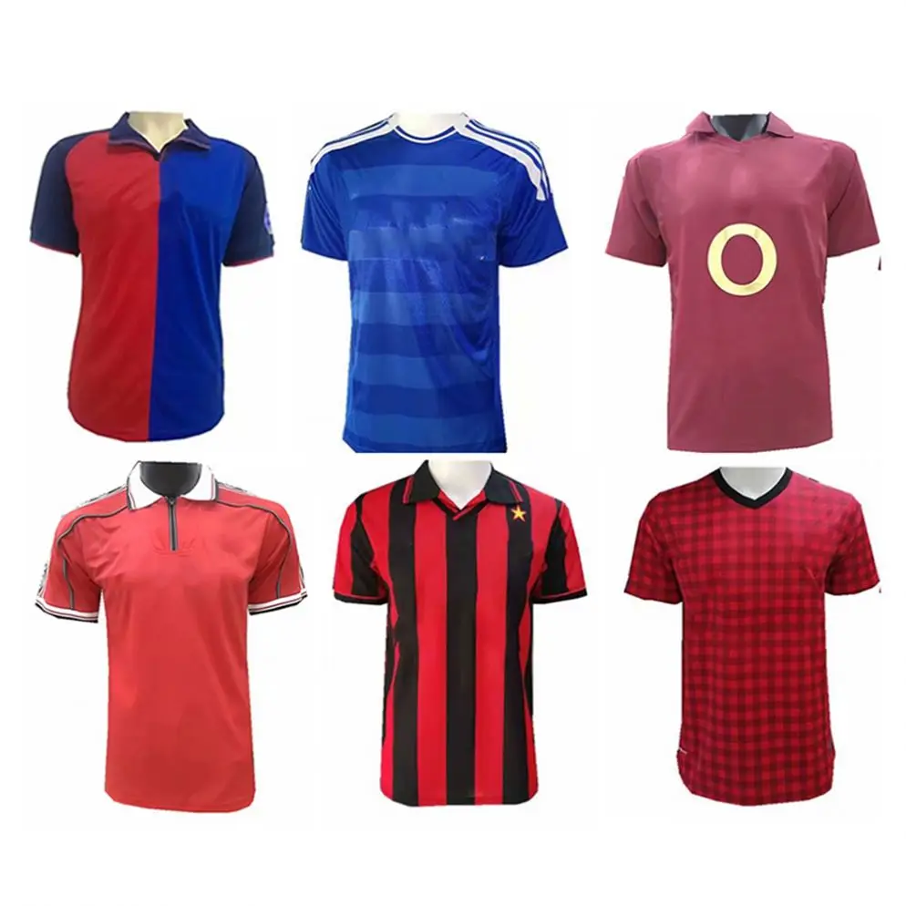 

Drop Shipping Camisas Tailandesas Camisas Tailand Maillot De Retro Football Soccer Jersey