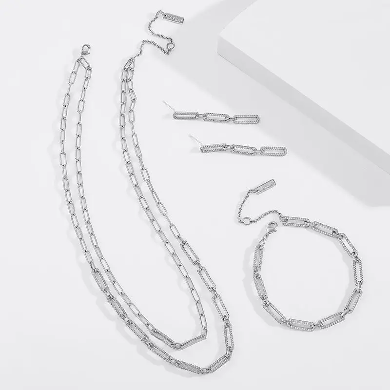 

Fashion Square 925 Silver Earring Card Holder Custom Chunky Thick Hoop Statement Wholesale Earrings, As photo