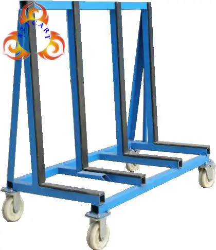
glass trolley cart for glass and granite and stone and marble transfer  (1600069799976)