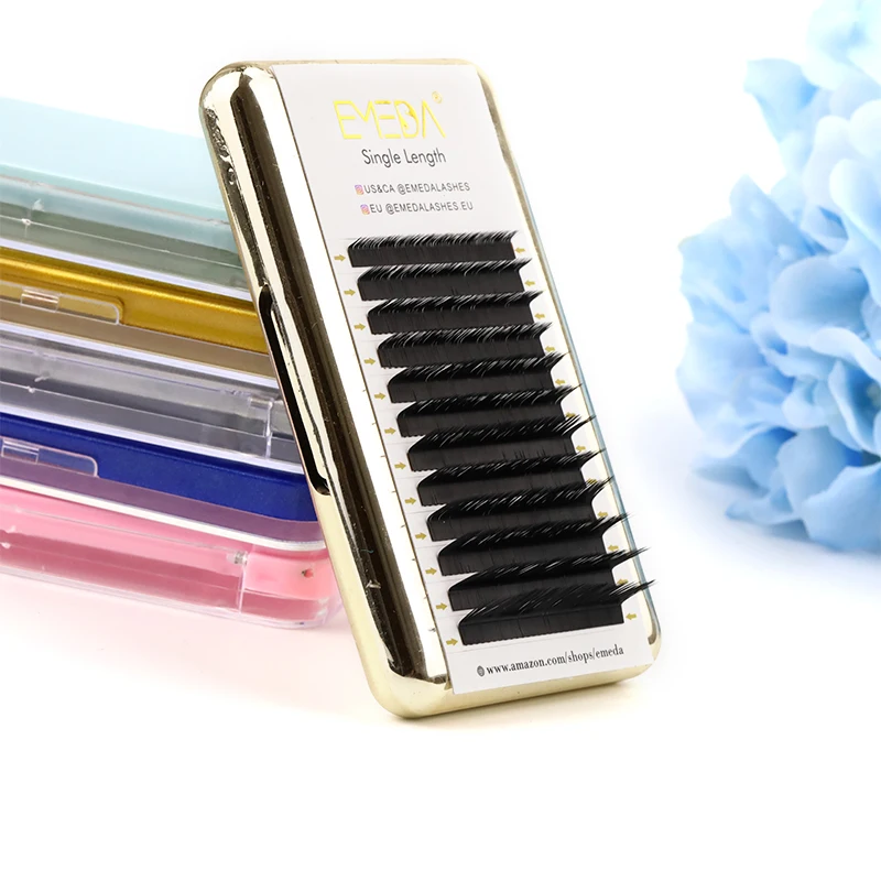 

Emeda supplies J/B/C/CC/D/DD/L/LC Curl 0.02 eyelash extensions private label