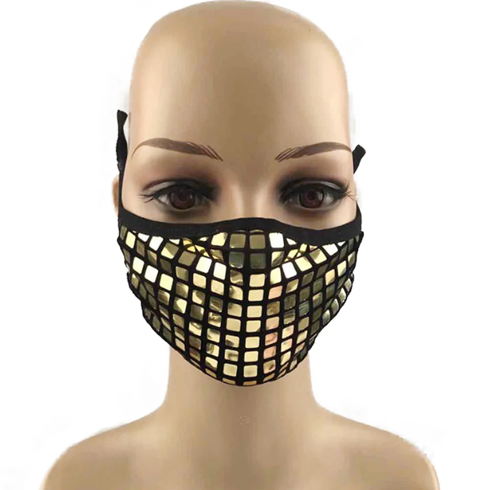 

Fashion New diamond facemask Luxury Rhinestone Party Face Masking