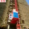 double cage construction hoist passenger hoist building lift SC elevator