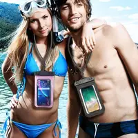 

High Quality PVC Waterproof Phone Bag For iPad, Water Proof Mobile Phone Waterproof Pouch Fit For Smartphone