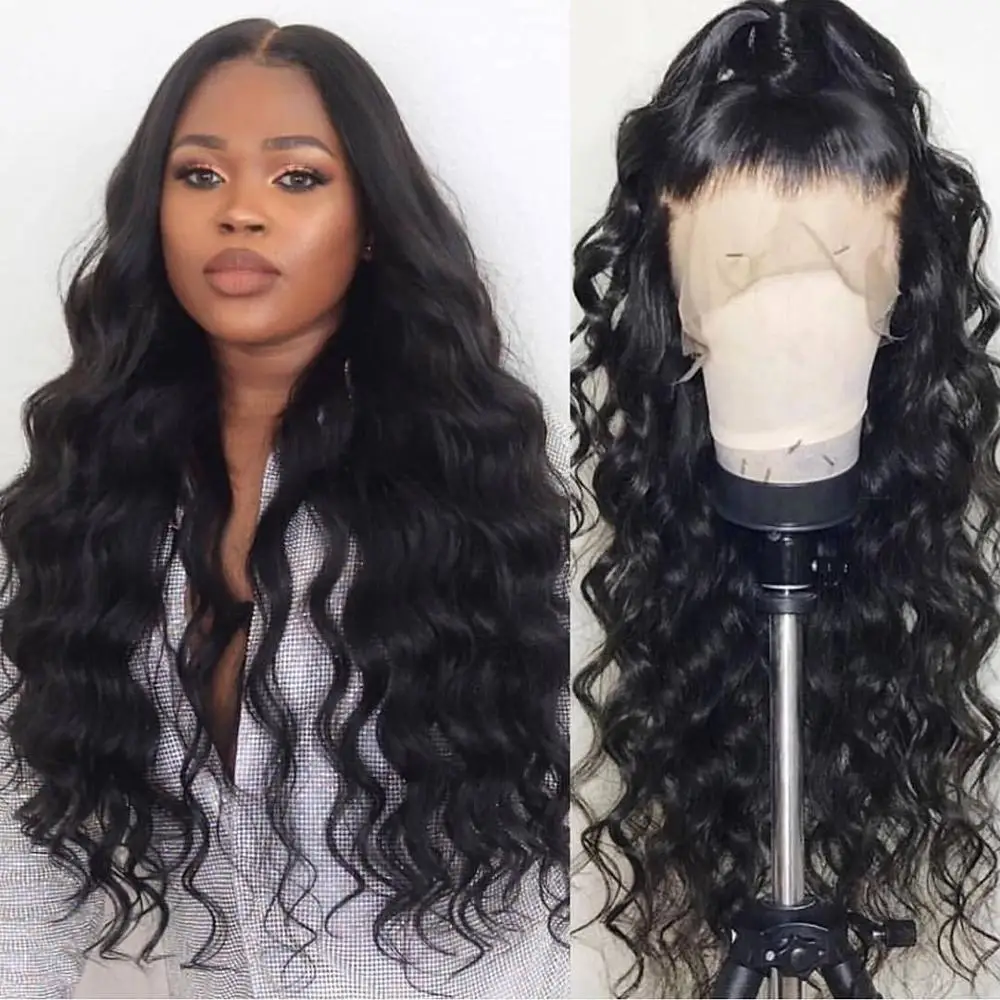 

Transparent HD full lace Human Hair Wigs 100% Human Hair for Black Women Wavy Full Lace HD Human Hair Wig