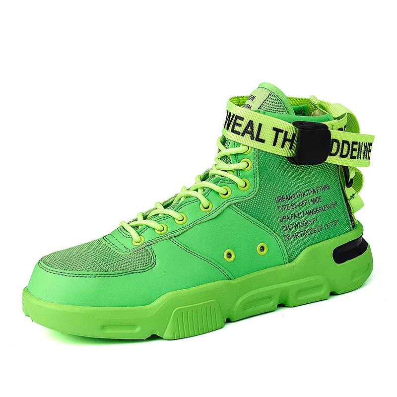 

Men's shoes canvas shoes men's high top casual sports board shoes, 3 colors