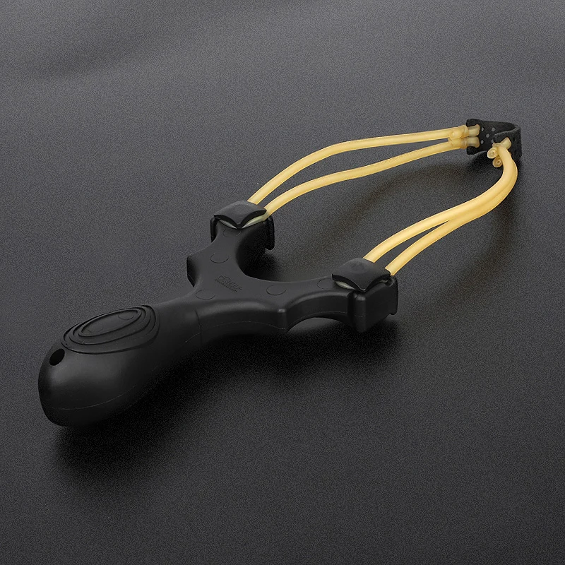 
Hunting slingshot with rubber band 
