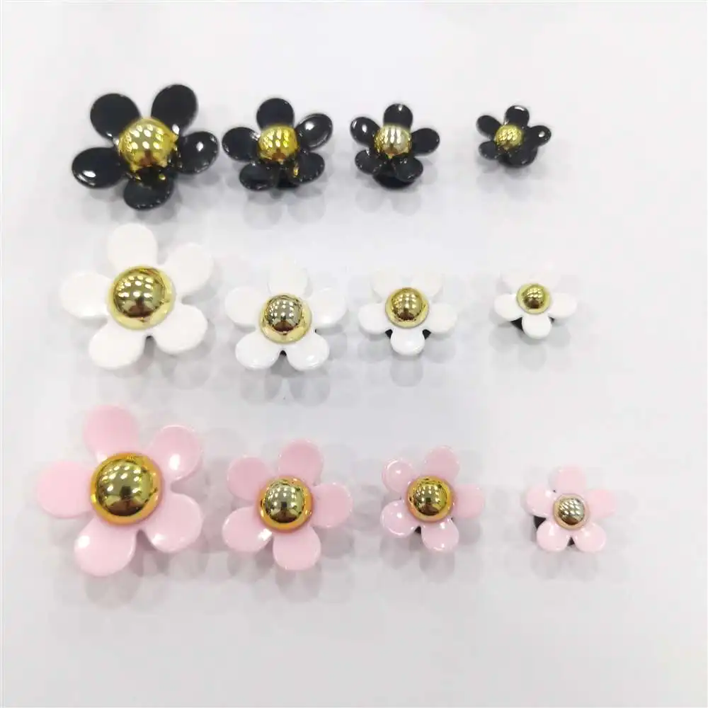 

Resin flower shoes charms for clog sandals