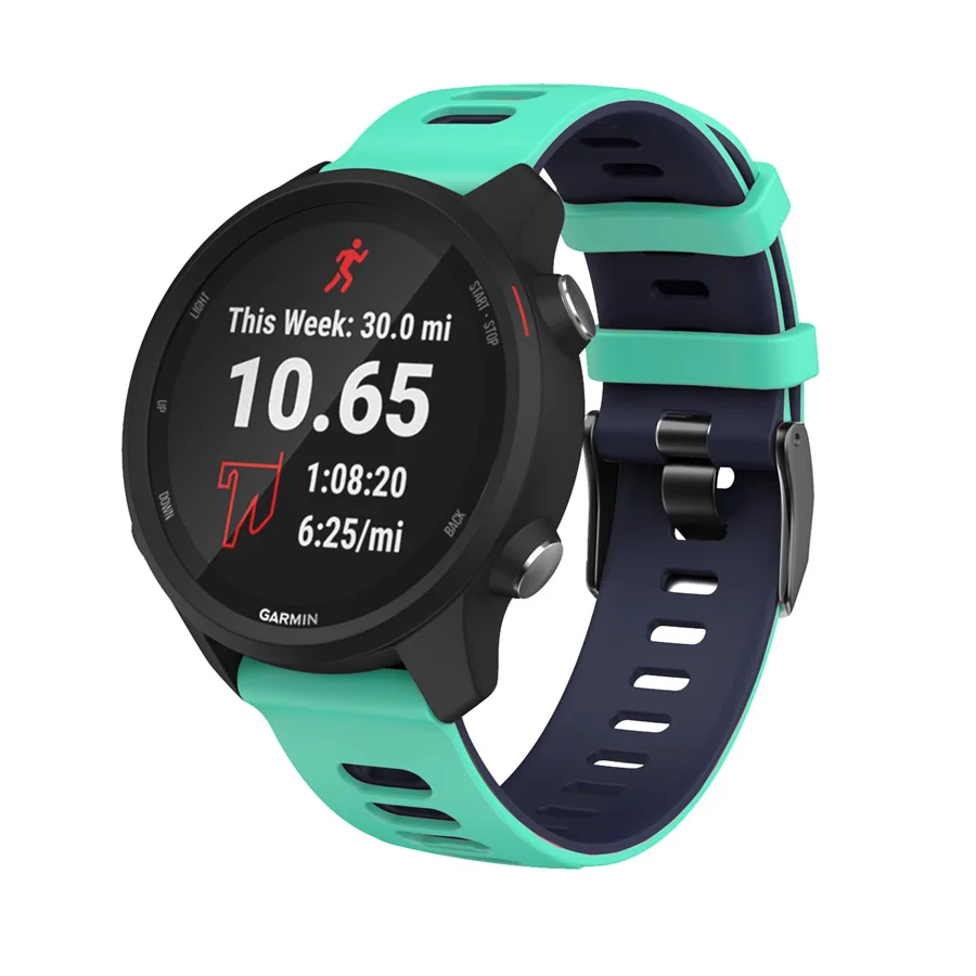 

BROXTY Silicone Watch Band Vivoactive 3 Sport Rubber Garmin Vivoactive 3 Watch Strap for Garmin, Optional