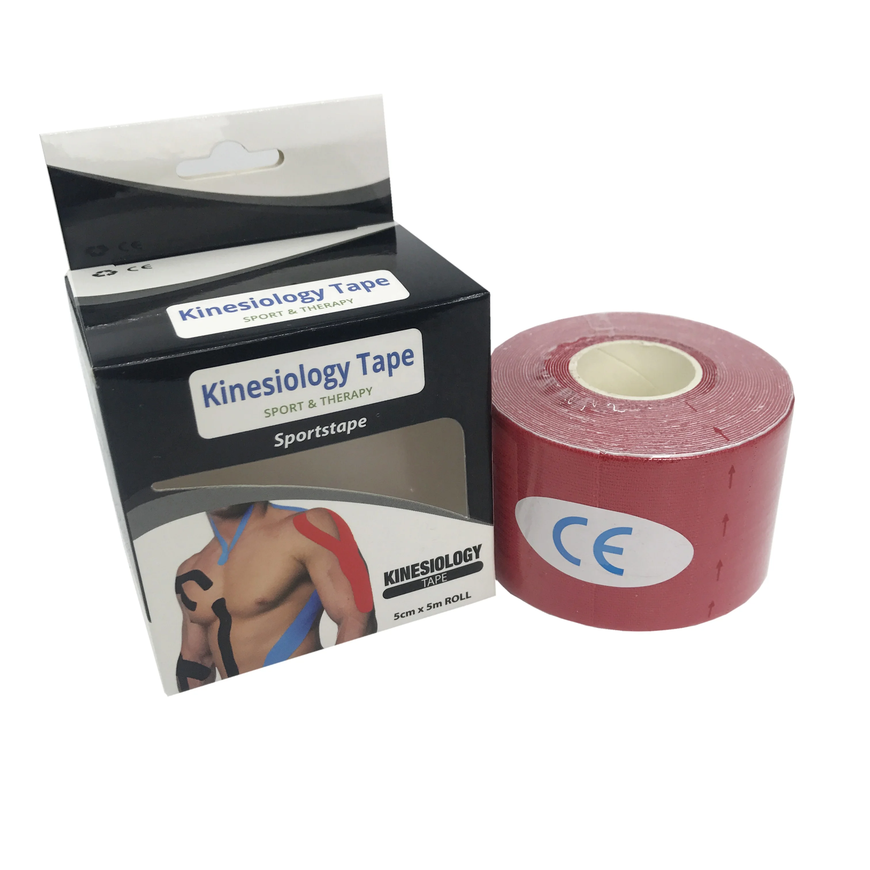 

Waterproof Cotton Kinesiology Sports Physio Tape, 5 standard colors