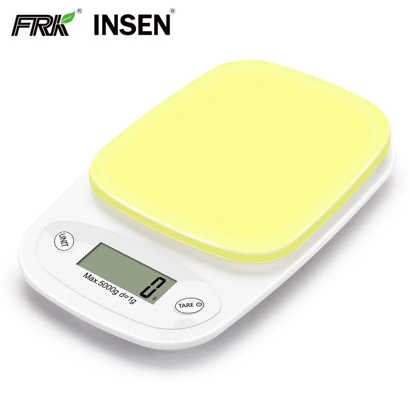 

Portable LCD Display Digital Electronic Kitchen Scale 5kg 1g Food Weighing Balance, Customized