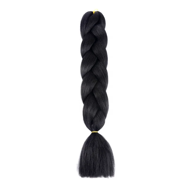 

Synthetic Jumbo Braids For African American Women 24 Inches Jumbo Braiding Hair For Black Women Synthetic Hair Extensions 100g