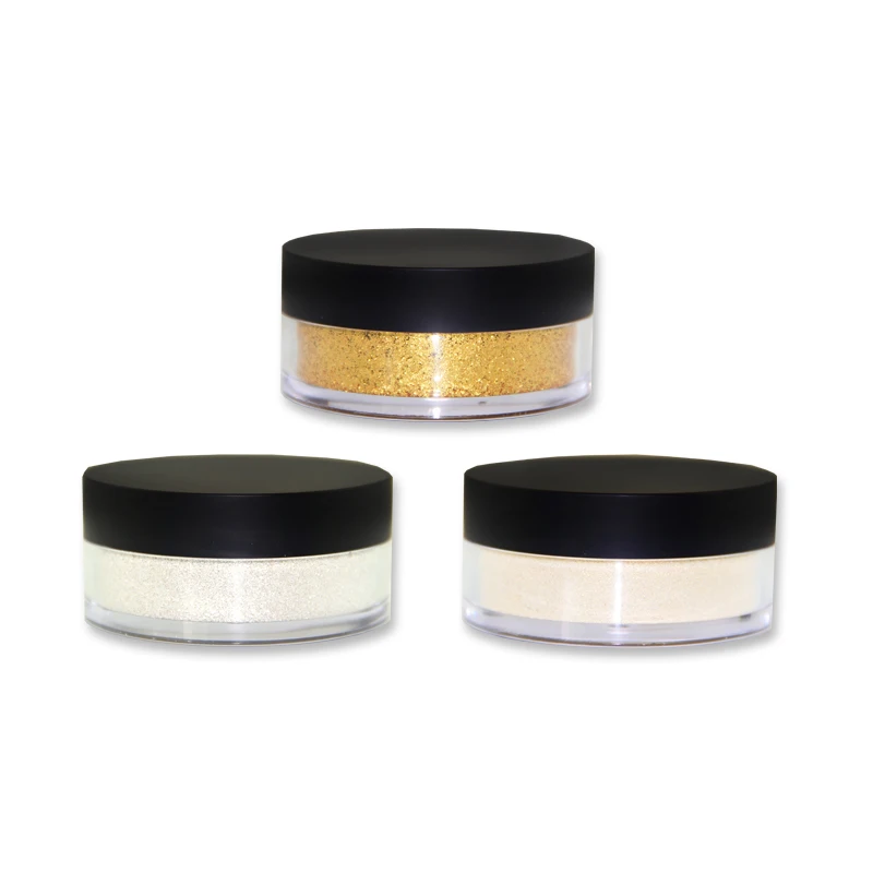 

Make Up Loose Powder Highlighter OEM Private Label Highlight 3 Colors High Pigment Private Label Powder