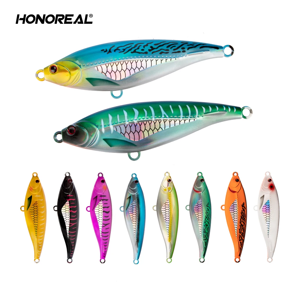 

HONOREAL Wholesale 150mm 85g 190mm 168g Hard Plastic Long Casting Big Game Fishing Sinking Stickbaits Pencil Fishing Lure