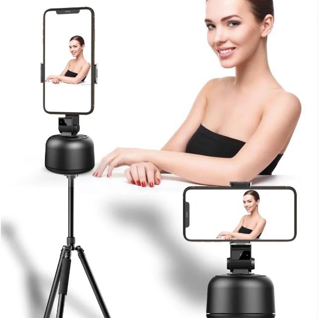 

Smart Following Genie Auto Face Tracking Vlog Shooting Phone Holder 360 Degree Rotation