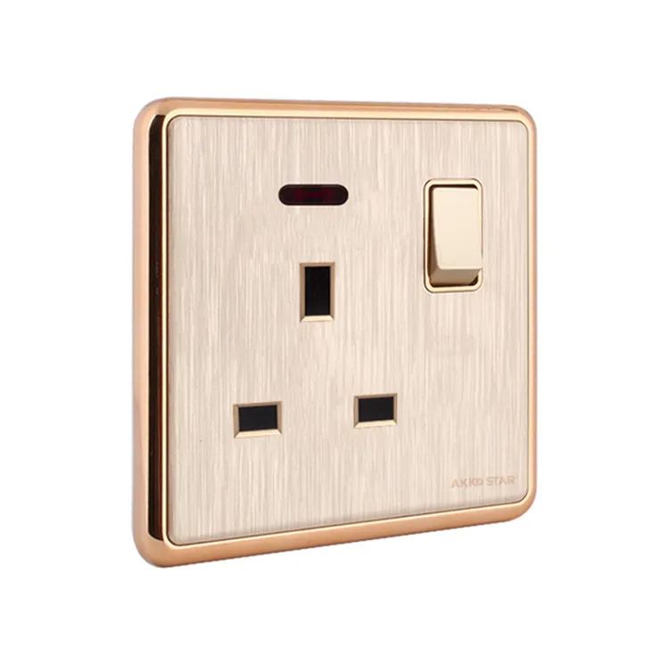 Akkostar Competitive 13a 5pin Plug Multifunctional Electric Wall