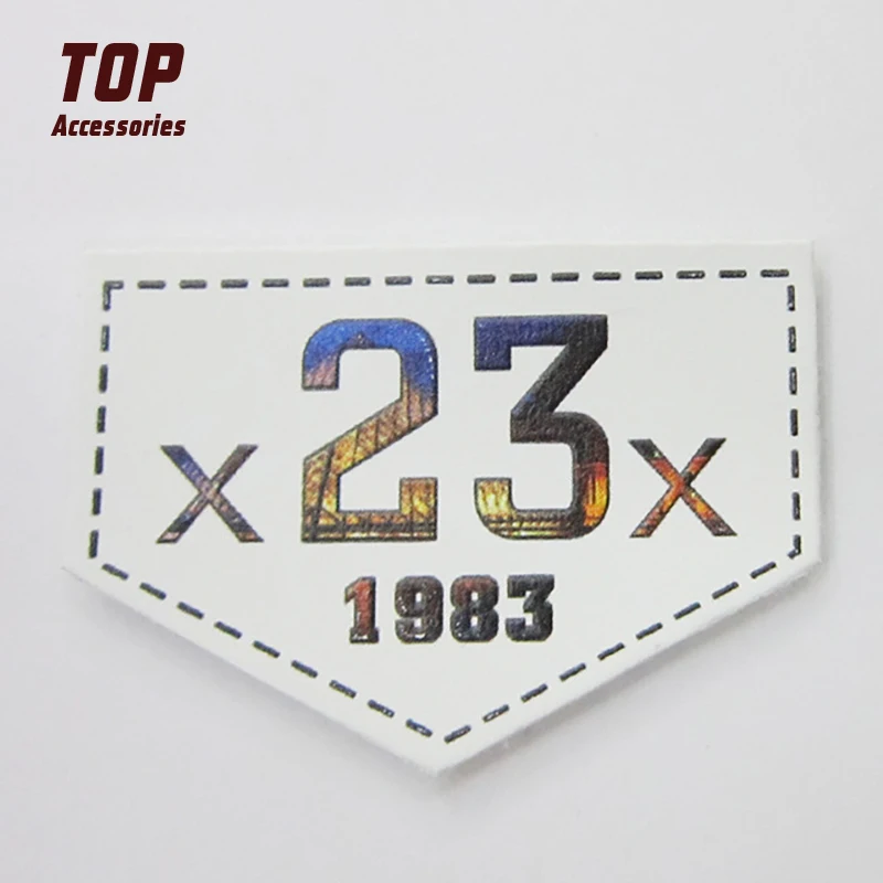 

New Arrival Custom Brand Leather Tag and Clothing Patches for Men