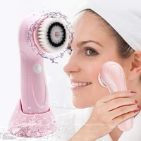 

3 in 1 Facial Cleansing Brush Rechargeable Electric Face Cleanser Brush Waterproof Spin Face Brush for Deep Cleansing