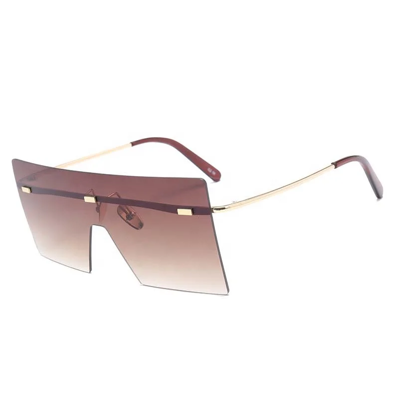 

YIDING High quality 2020 Elegant Men/women Pc Lens Oversized Square Sunglasses Matrix Sunglasses, As is or customized