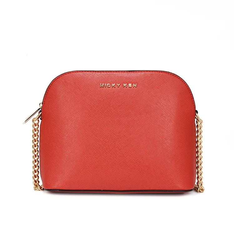 

High Quality Fashion Women Small Shell Bag Pu Leather Chain Handbag Shoulder Bag, Customized color