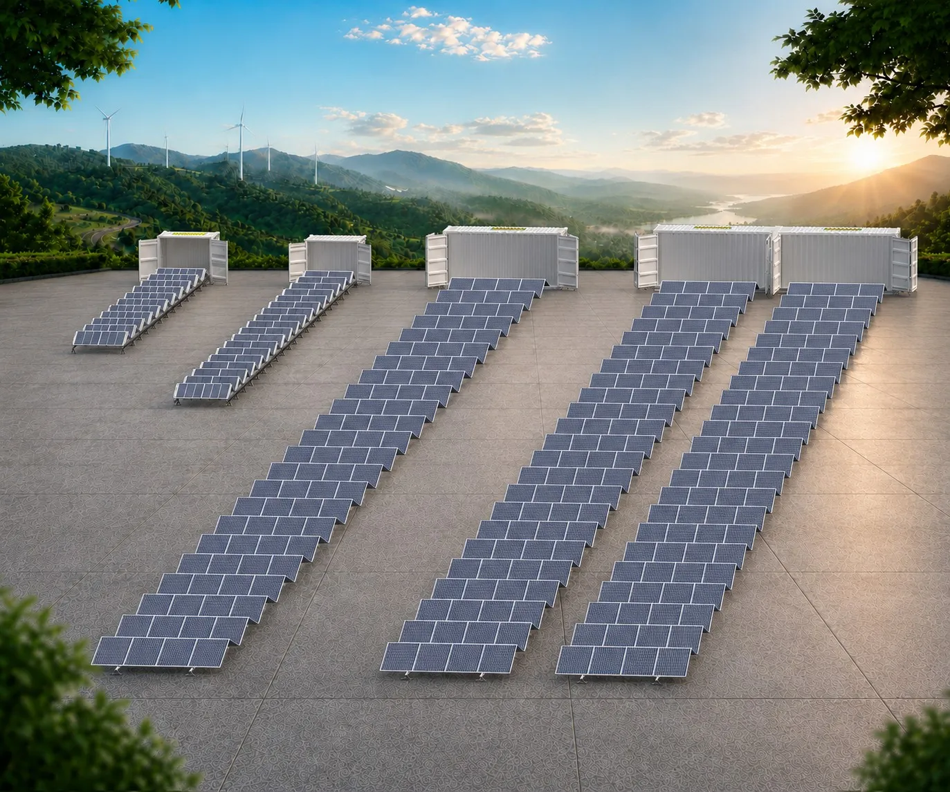 MPMC SPK mobile solar power container family for off-grid solar microgrids