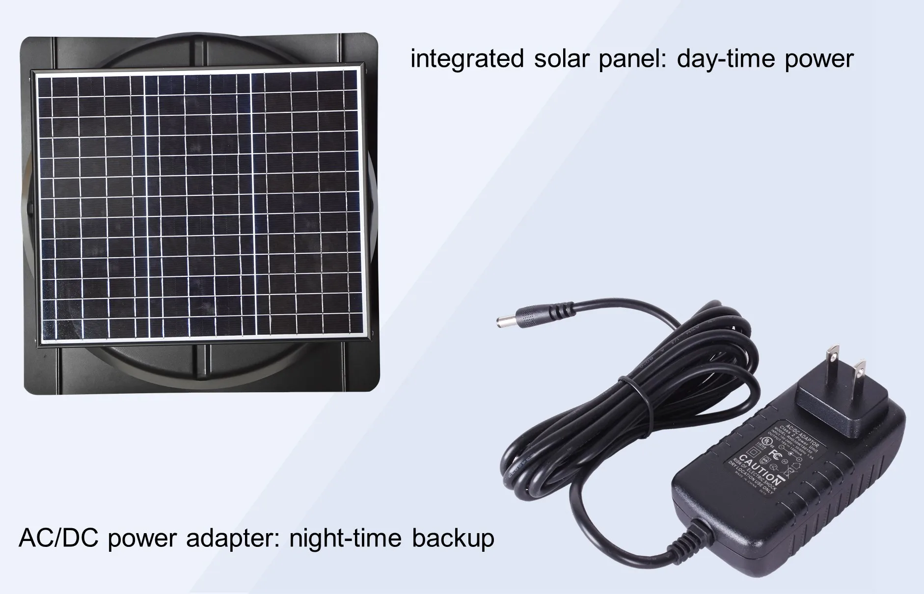 Eco Hardware-ventilador De Ventilación De Techo Sin Potencia Hvac