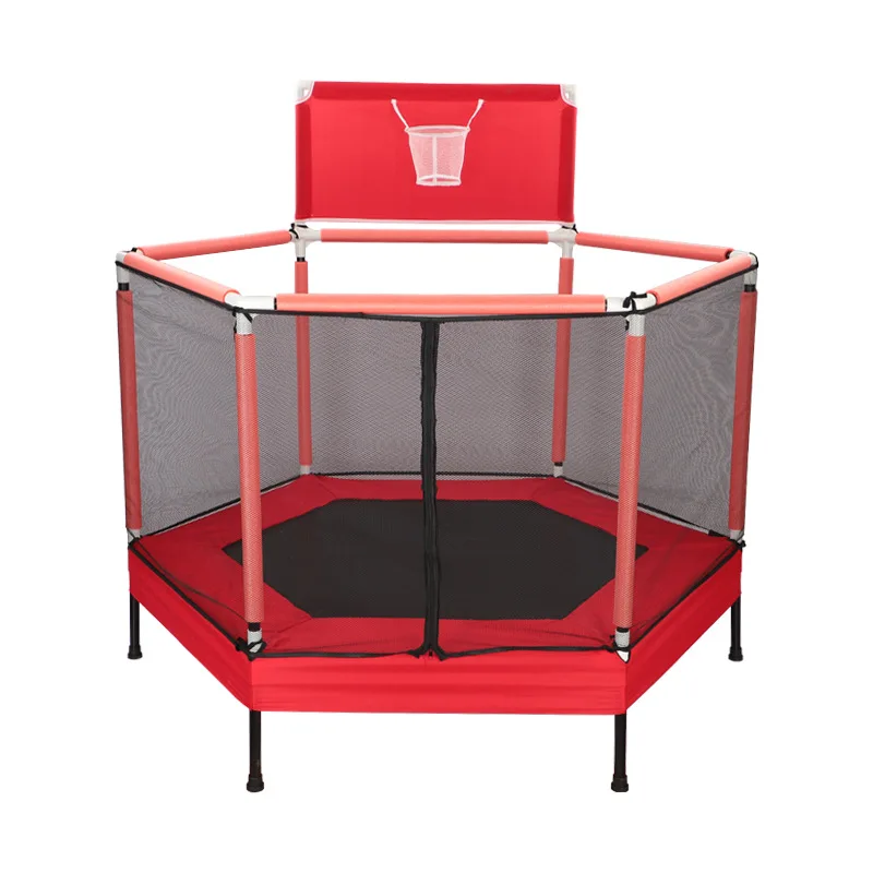 

Custom jumping 8ft 15ft trampoline,internal outdoor cheap trampoline with basketball hoop, Customized color