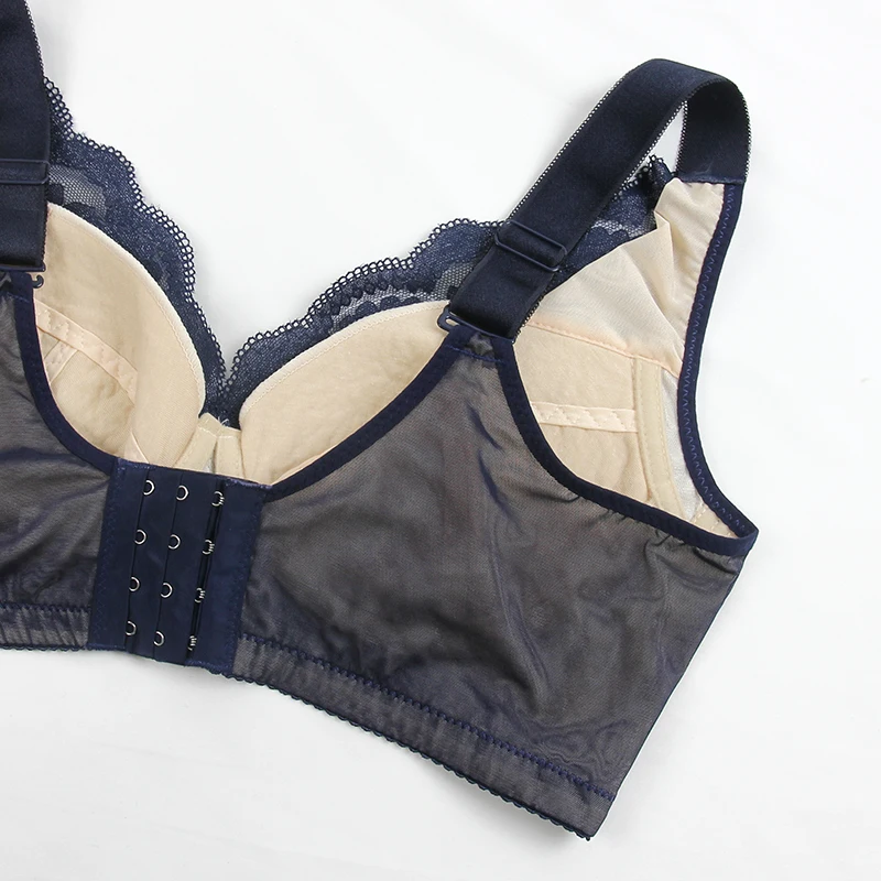 
Stocklot Factory large chest Sexy Wireless Lace Women Bra 